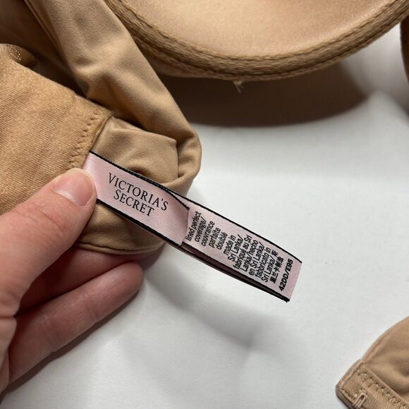 Victoria’s Secret Tan lined perfect coverage bra 42DD - Picture 6 of 9